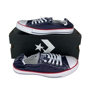 NEW Converse Chuck Taylor All Star Slip Denim Women’s 7